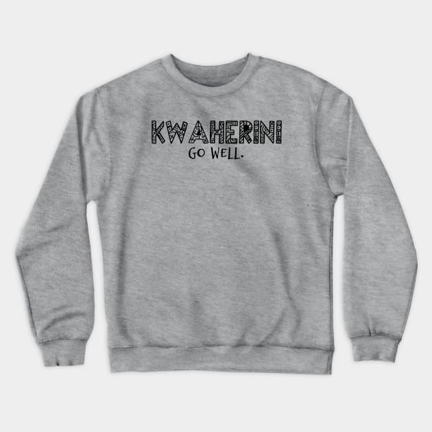 Kilimanjaro - Black Crewneck Sweatshirt by MickeysCloset